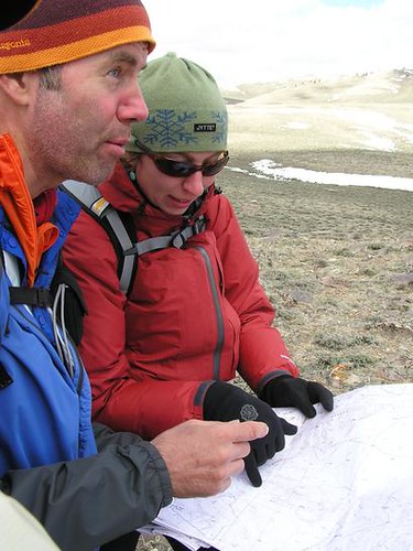 Mike and Lara Check the Map