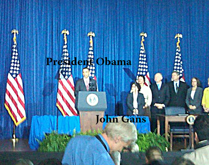 Gans and Obama Gans and Obama