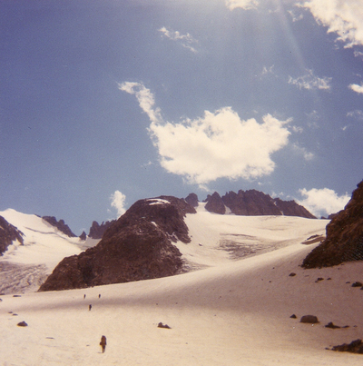 Kathy Fenton - Plunge Stepping, NOLS 1971