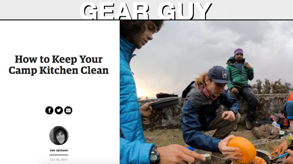 NOLS Camp Kitchen Setup in Action, Outside Magazine NOLS Camp Kitchen Setup in Action, Outside Magazine