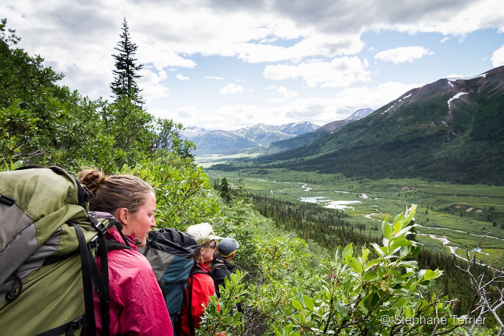 Bushwhacking to the McConnell River