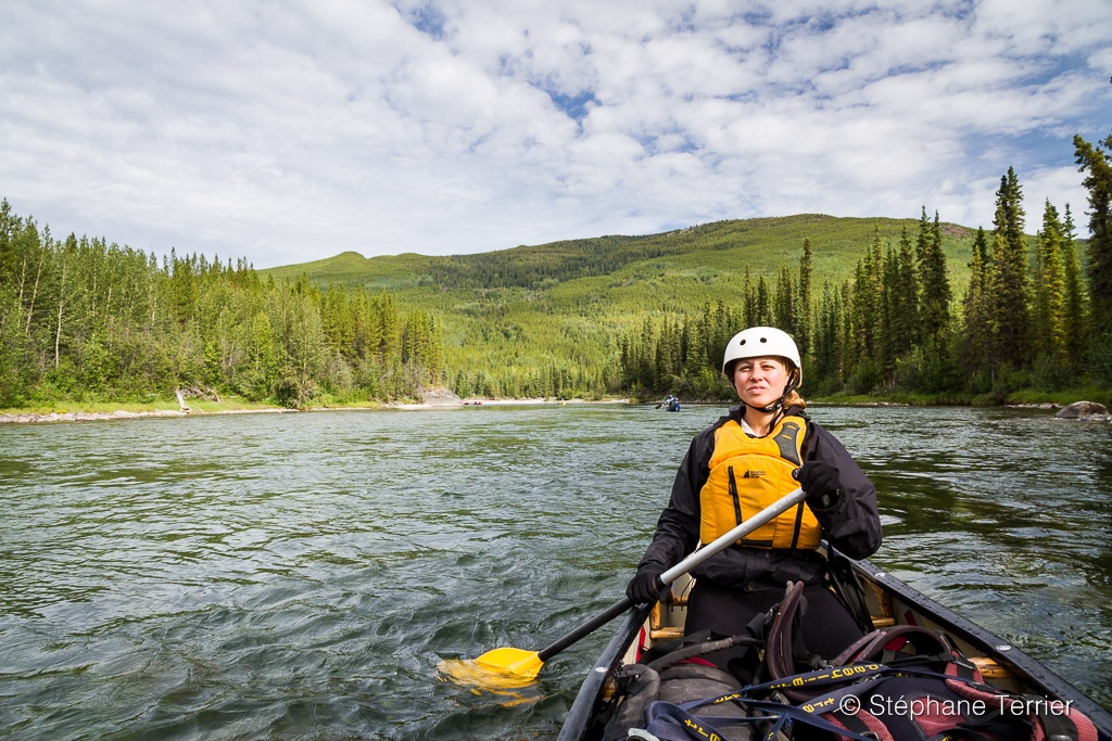Paddling the Nisutlin River