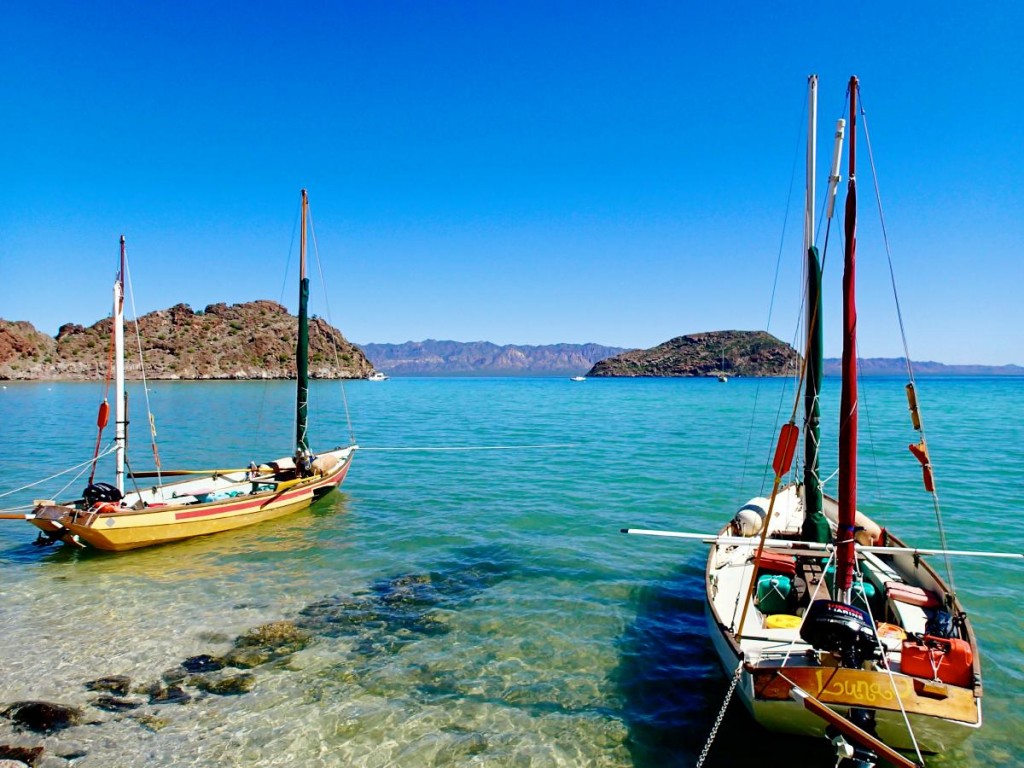 Coyote Bay - Bahia de Conception, at the NOLS Mexico branch.