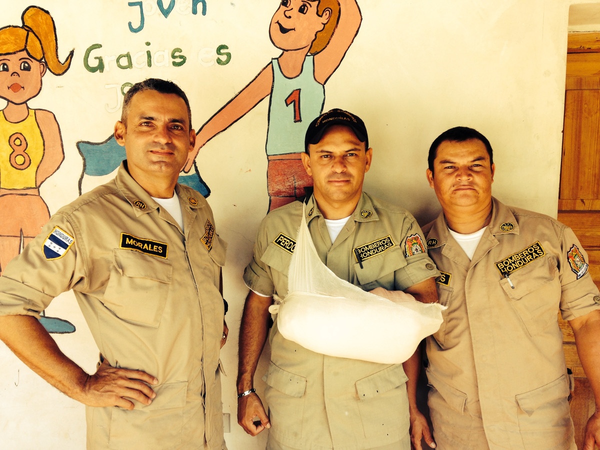 Showing off an effective splint