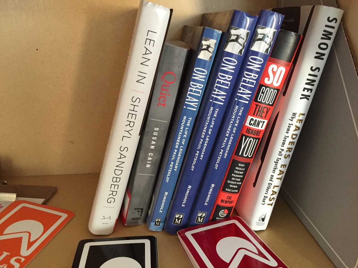 NOLS Leadership Book Club Reads