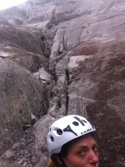 Galyean climbing in Chile