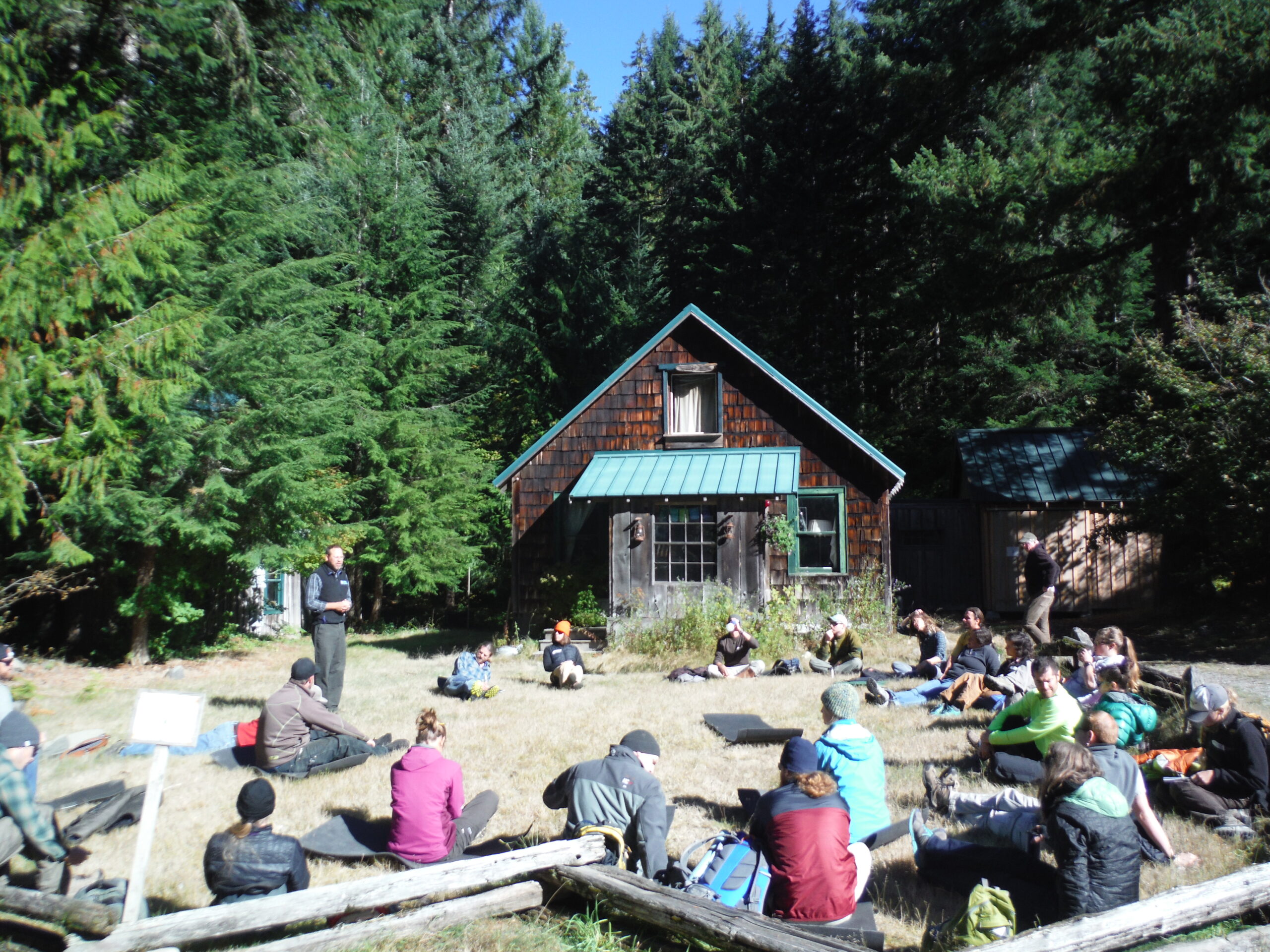 WFR Class Outside Opal Creek