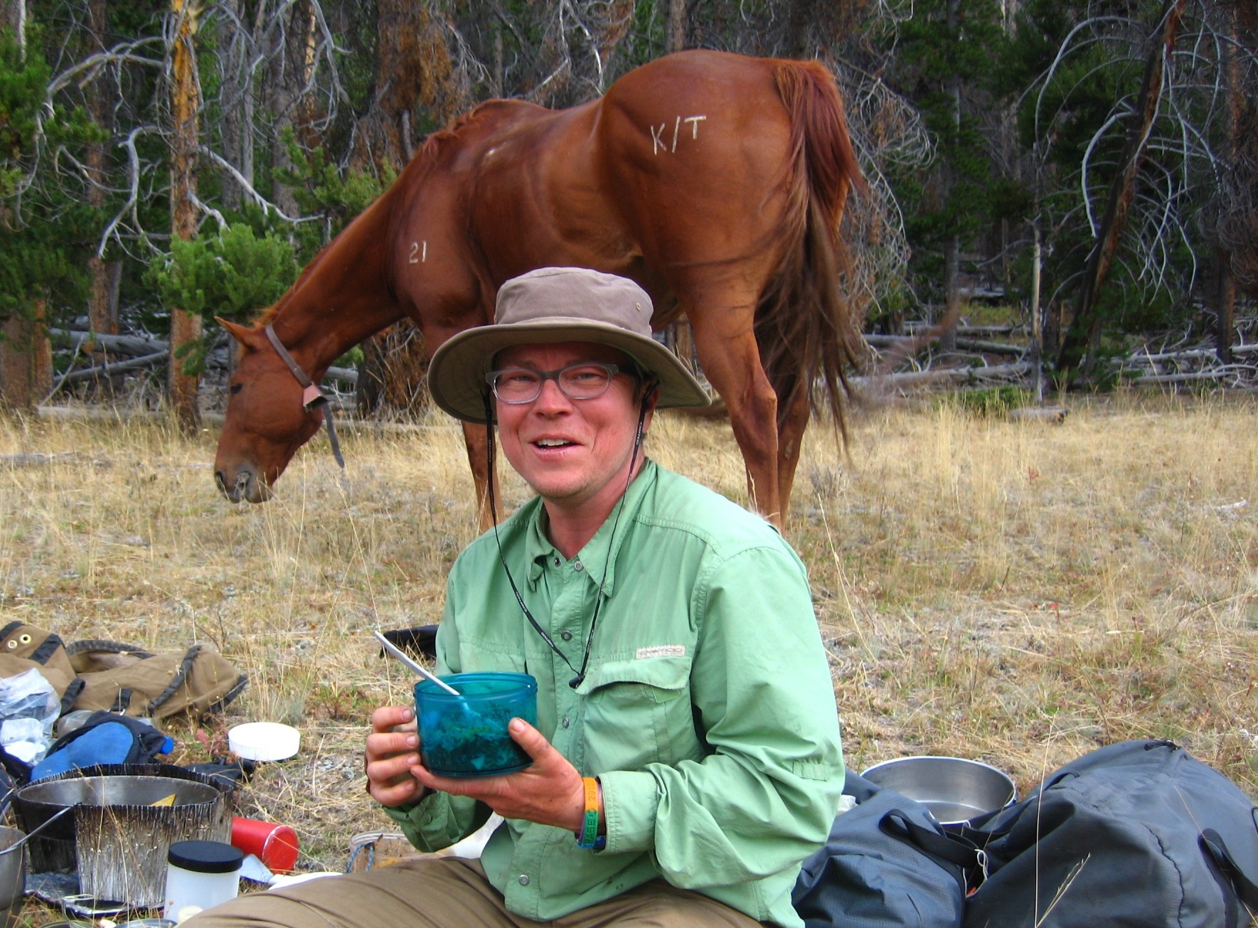 Dinner with the Horse