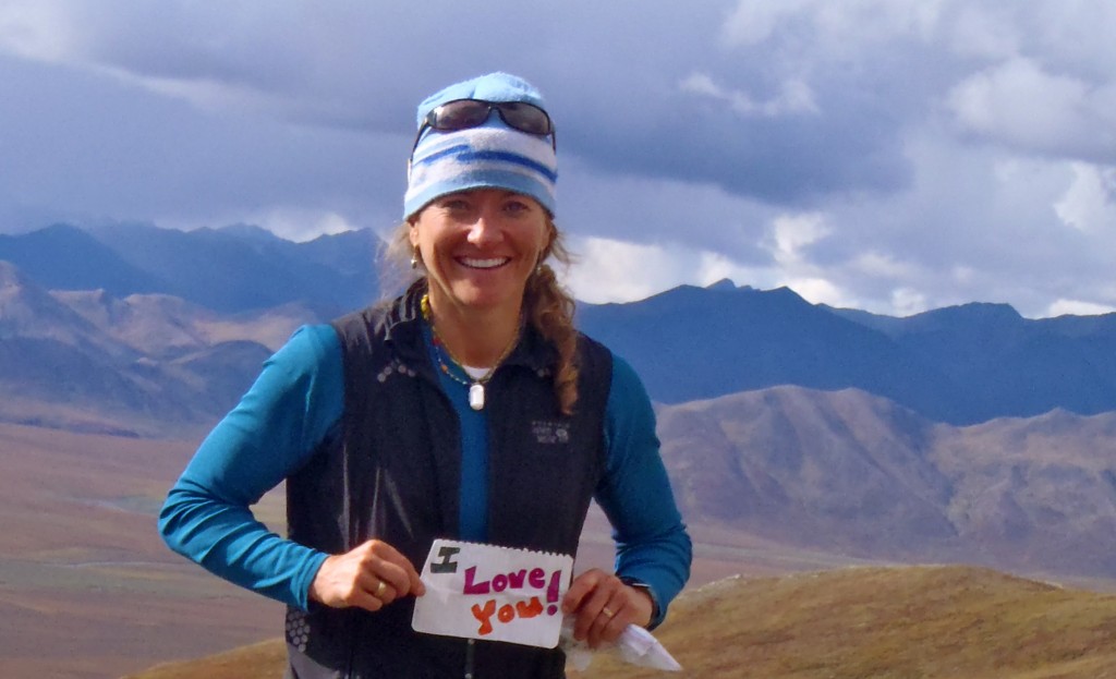 Shelli with an I Love You Note