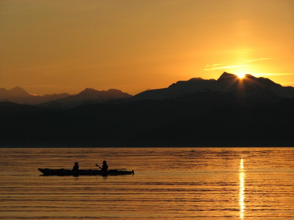 Sunrise off Point Cochrane Ð early morning start