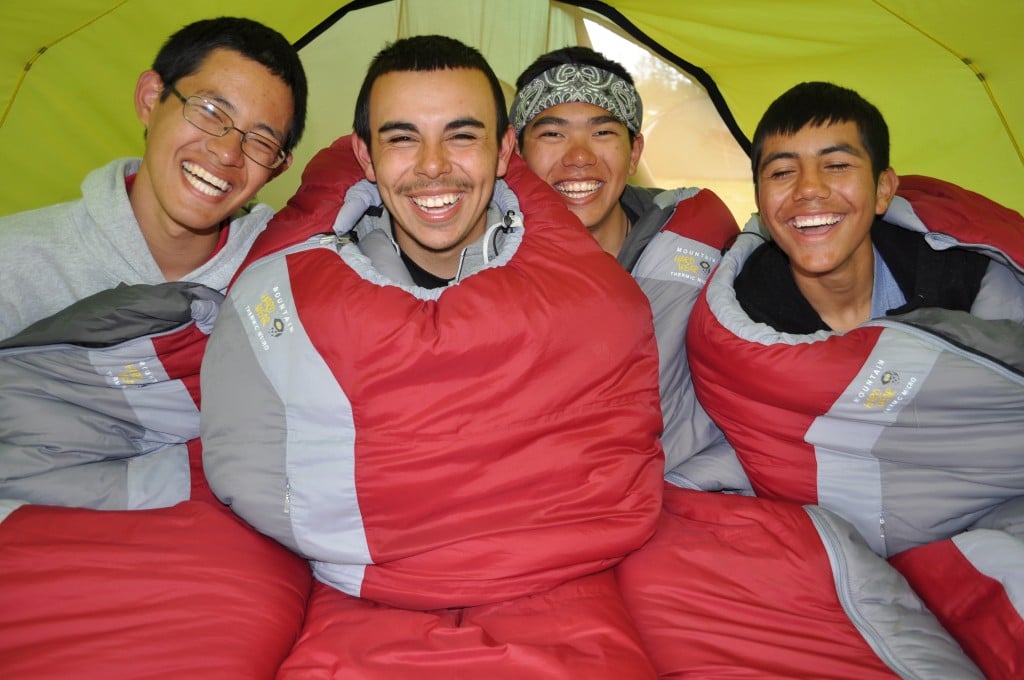 Two People in a Sleeping Bag